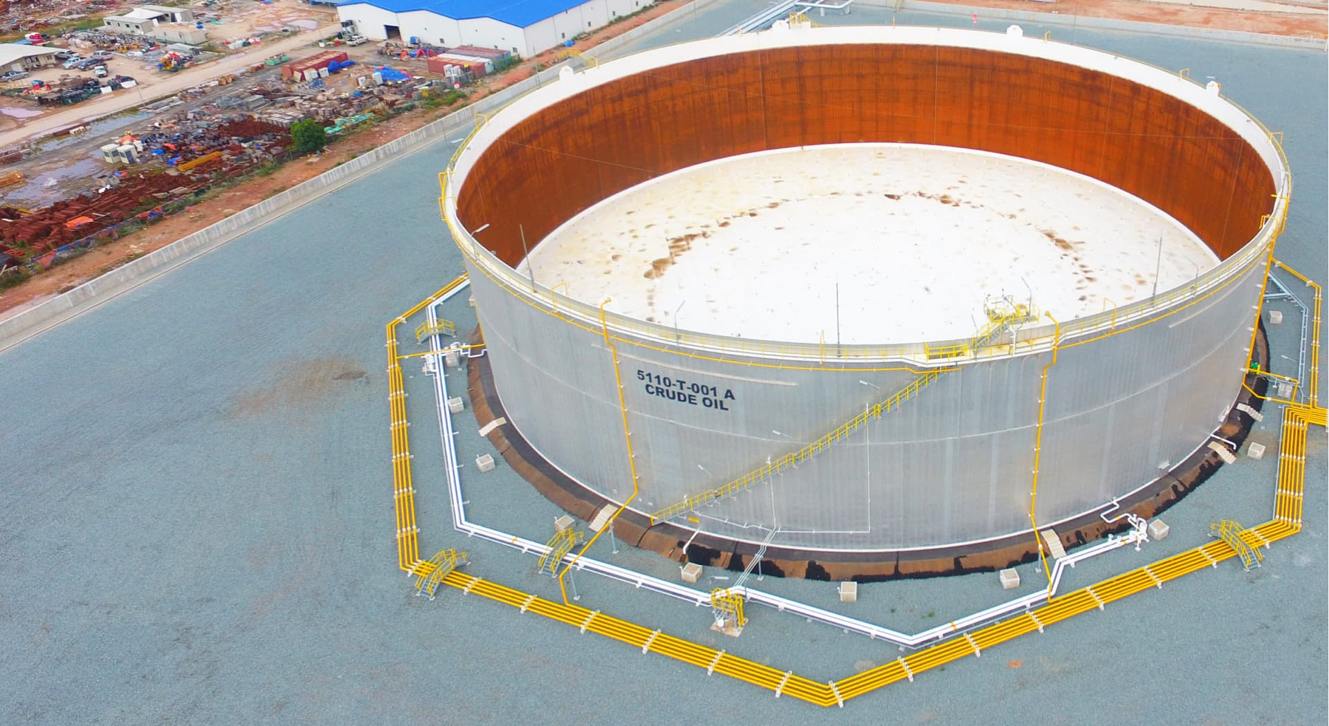 Biggest Crude
Storage Tank